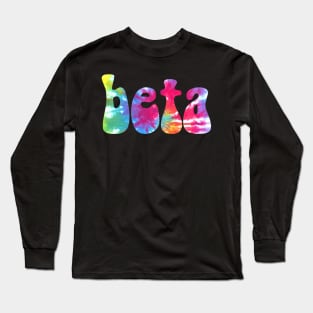 Tie Dye Beta Long Sleeve T-Shirt